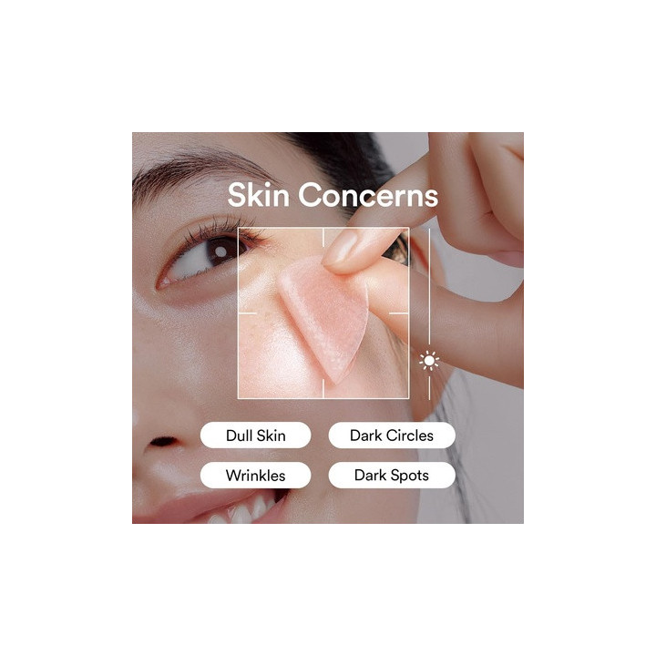 Abib — Patchs yeux PDRN, 60 pièces | Bellasoa Paris