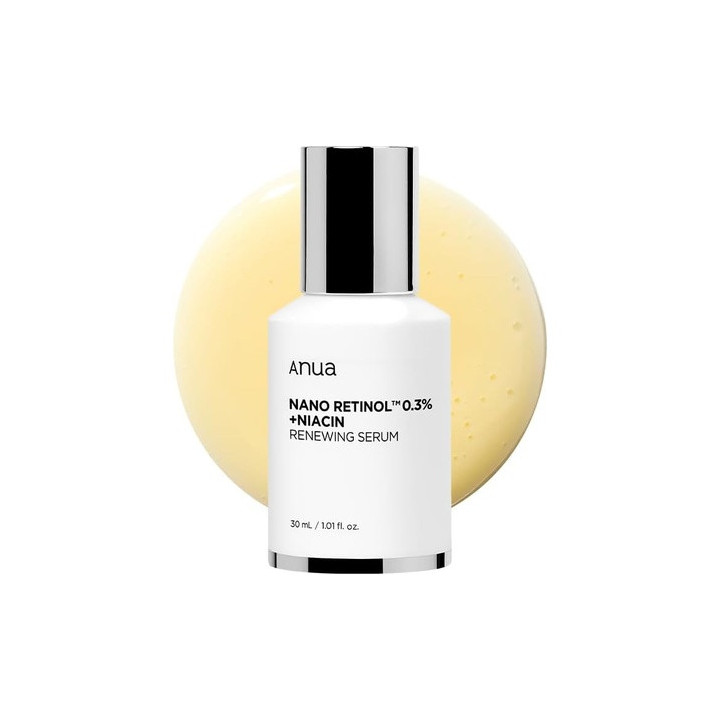 Anua Retinol 0.3% + Niacin Renewing Anti-aging Face Serum 30 Ml | Bell