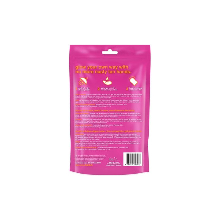 B.tan Glow Your Own Way-smooth Gel Mitt | Bellasoa Paris
