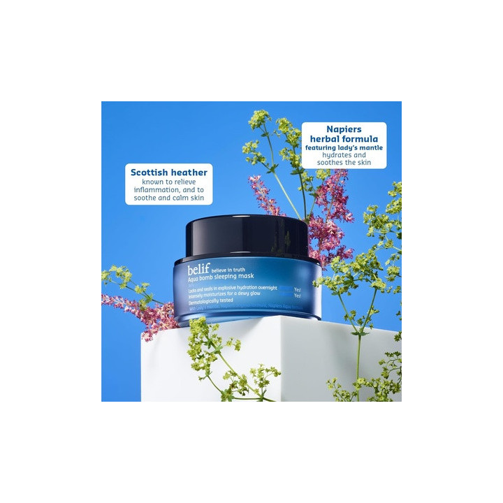 Belif — Masque de nuit hydratant, 75 ml | Bellasoa Paris