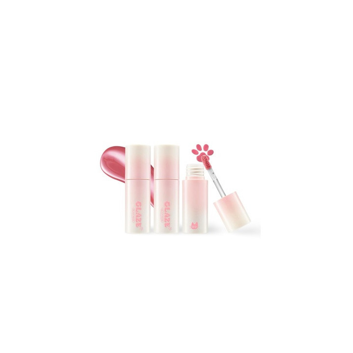 Black Rouge Chewy Lip Glaze GZ03 Rose Bebe Lip Gloss 3.5 Gr | Bellasoa