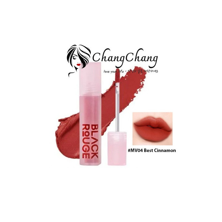 Black Rouge Muddish Cushion Velvet MV04 Best Cinnamon Liquid Lipst… | 