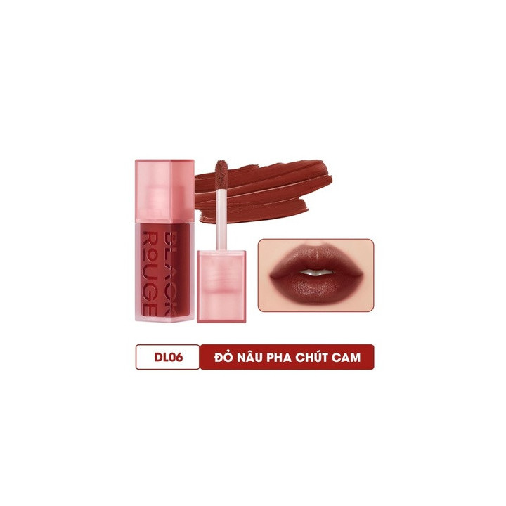Black Rouge Double Layer Over Velvet DL06 Woody Layer Lip Gloss 4.1gr 