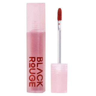 Black Rouge Muddish Cushion Velvet MV01 Peach Pudding Liquid Lipstick 