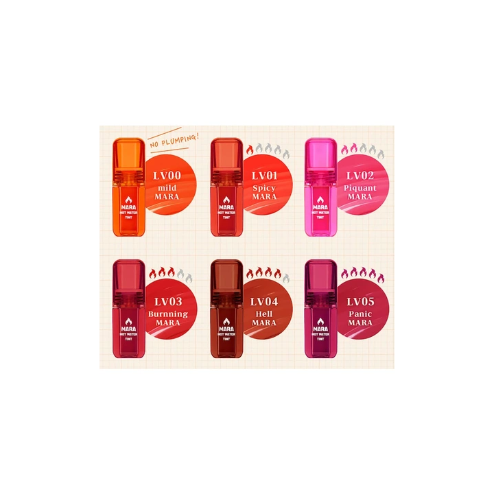 Black Rouge Mara Hot Water Tint LV02 Piquant Mara Lip Tint 4.5 Gr | Be