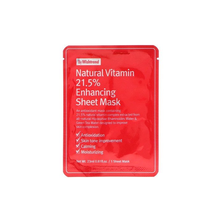 By Wishtrend Natural Vitamin C 21.5% Enhancing Face Mask 23 Ml | Bella