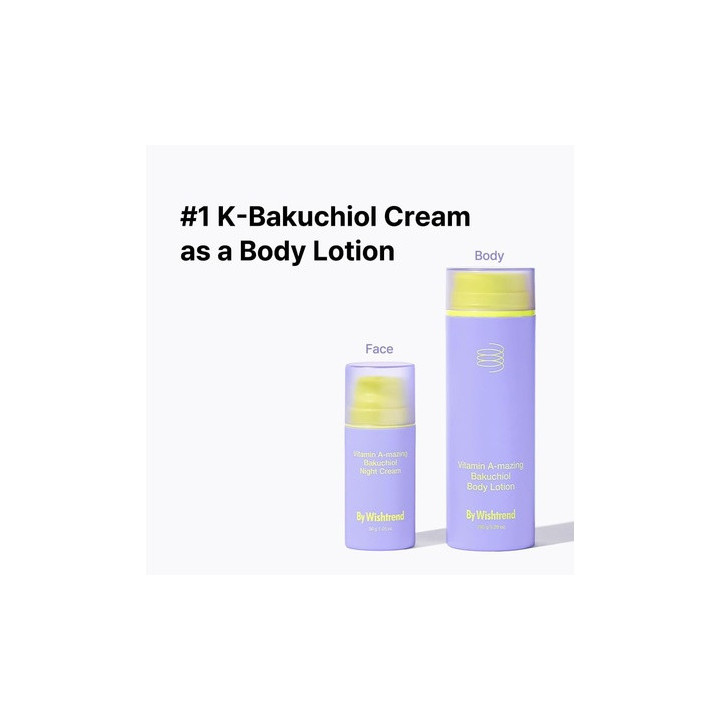 By Wishtrend Vitamin A-mazing Bakuchiol Body Lotion 150 Gr | Bellasoa 