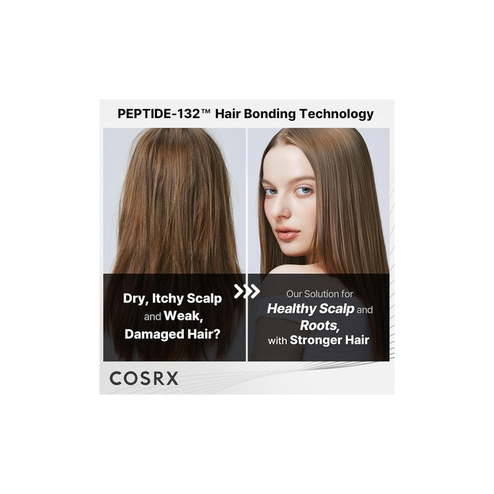 COSRX — Shampoing peptides, 200 ml | Bellasoa Paris