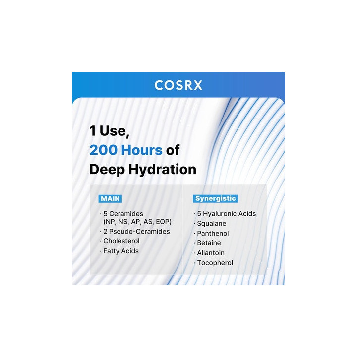COSRX — Crème visage céramides, 80 ml | Bellasoa Paris