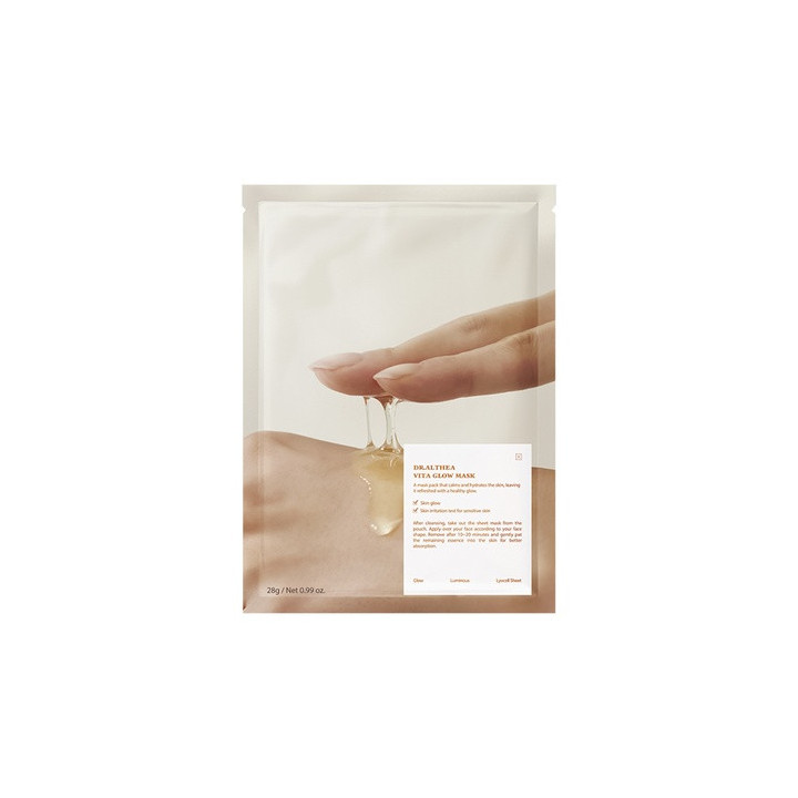 Dr. Althea — Masque visage vitaminé, 28 g | Bellasoa Paris
