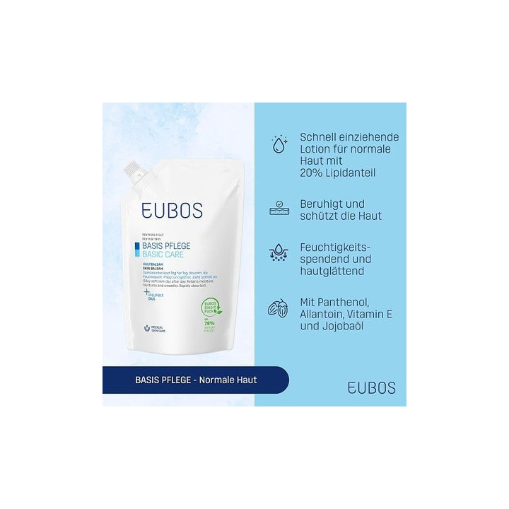 Eubos Basic Care Skin Balsam Refil Body Balm 400 Ml | Bellasoa Paris