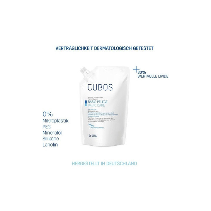Eubos Basic Care Skin Balsam F Refil Body Balm 400 Ml | Bellasoa Paris