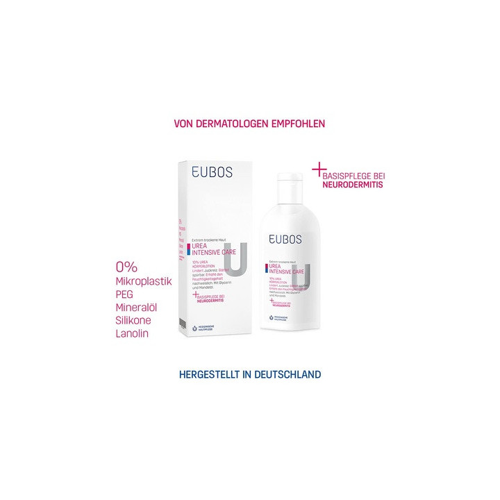 Eubos Urea Intensive Care 10% Urea Lipo Repair Lotion Body Lotion 200 