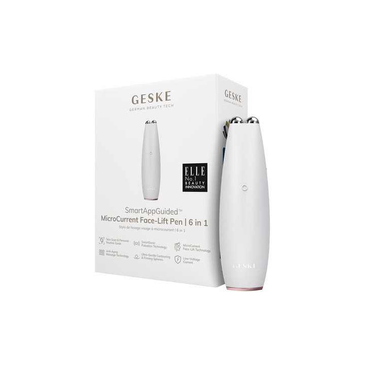 Geske Microcurrent Face-lift Pen 6 In 1 Starlight | Bellasoa Paris