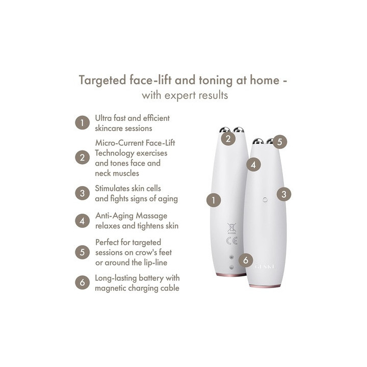 Geske Microcurrent Face-lift Pen 6 In 1 Starlight | Bellasoa Paris