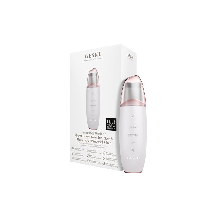 Geske Microcurrent Skin Scrubber And Blackhead Remover 9 In 1 Starkigh