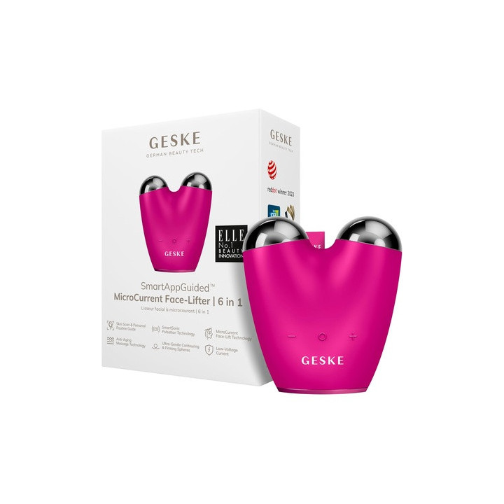 Geske Microcurrent Face-lifter 6 In 1 Magenta GK000015MG01 | Bellasoa 