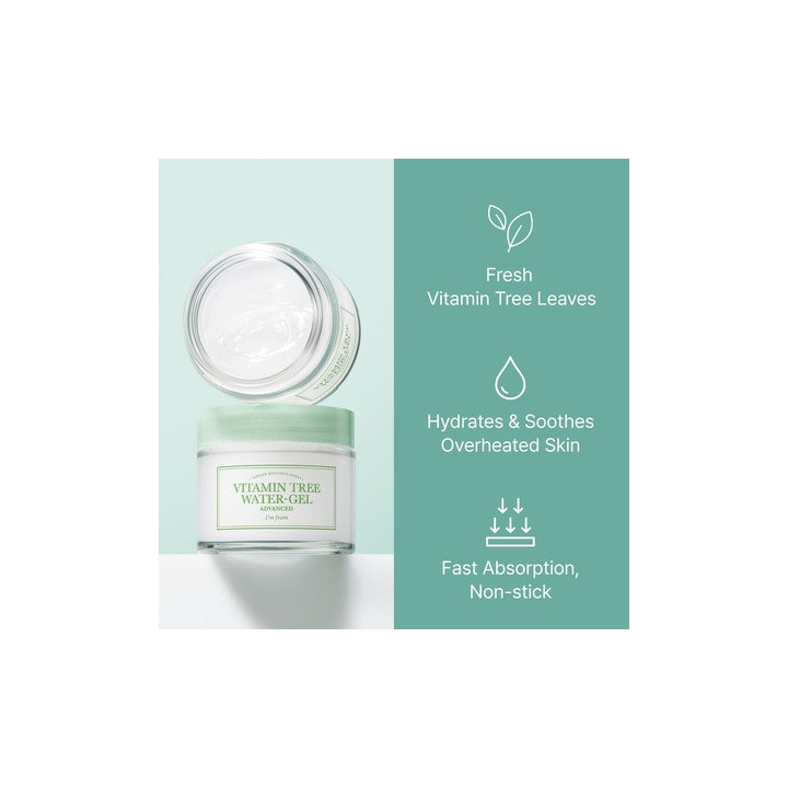 I'm From Vitamin Tree Water Gel Advanced Face Gel 75 Gr | Bellasoa Par