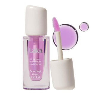 Laka Soothing Vegan Lip Oil Calming Purple Lip Oil 4.5 Ml | Bellasoa P
