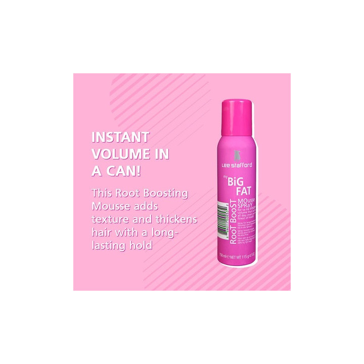 Lee Stafford Plump Up The Volume Root Boostmousse Spray Hair Mousse 15