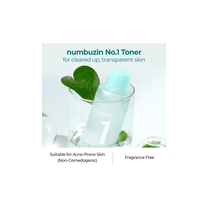 Numbuzin — Lotion tonique, 300 ml | Bellasoa Paris