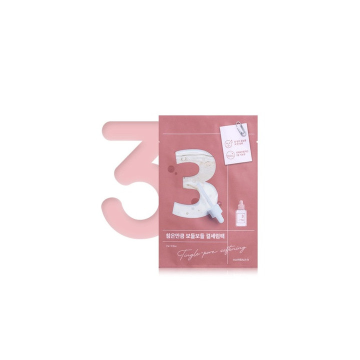 Numbuzin — Masque tissu, 27 ml | Bellasoa Paris
