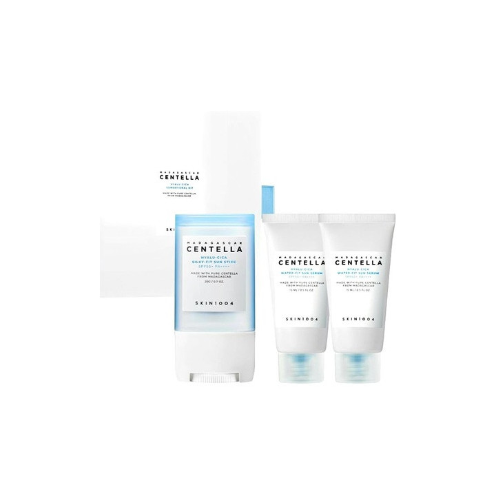 SKIN1004 Madagascar Centella Hyalu-cica Sunsational Kit Set | Bellasoa
