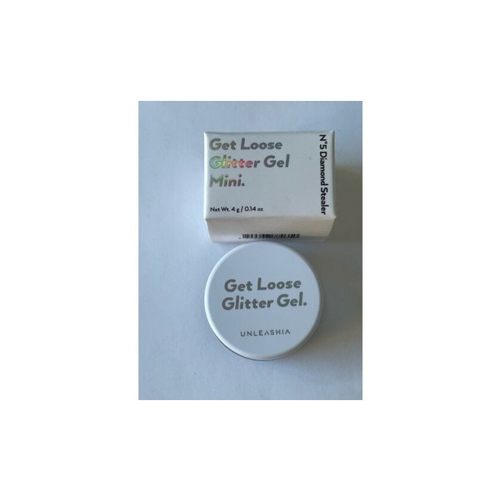 Unleashia Get Loose Glitter Gel Mini No. 5 Diamond Stealer Eyeshadow 4