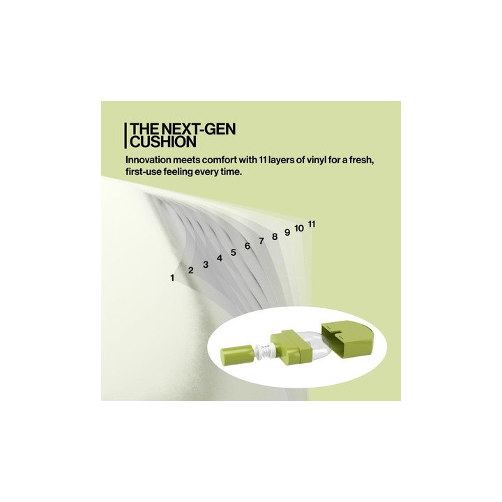 Unleashia Satin Wear Healthy-green Cushion Re-feel 18C Seashell 15… | 