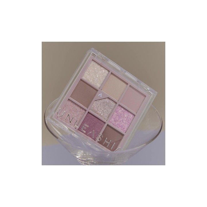 Unleashia Glitterpedia Eye Palette No. 4 All Of Lavender Fog Eyeshadow