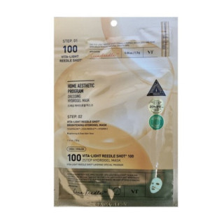 Vt Cosmetics Vita-light Reedle Shot 100 2 Step Hydrogel Mask Face Mask