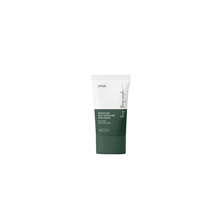 Anua Heartleaf Silky Suncream 50ML | Bellasoa Paris
