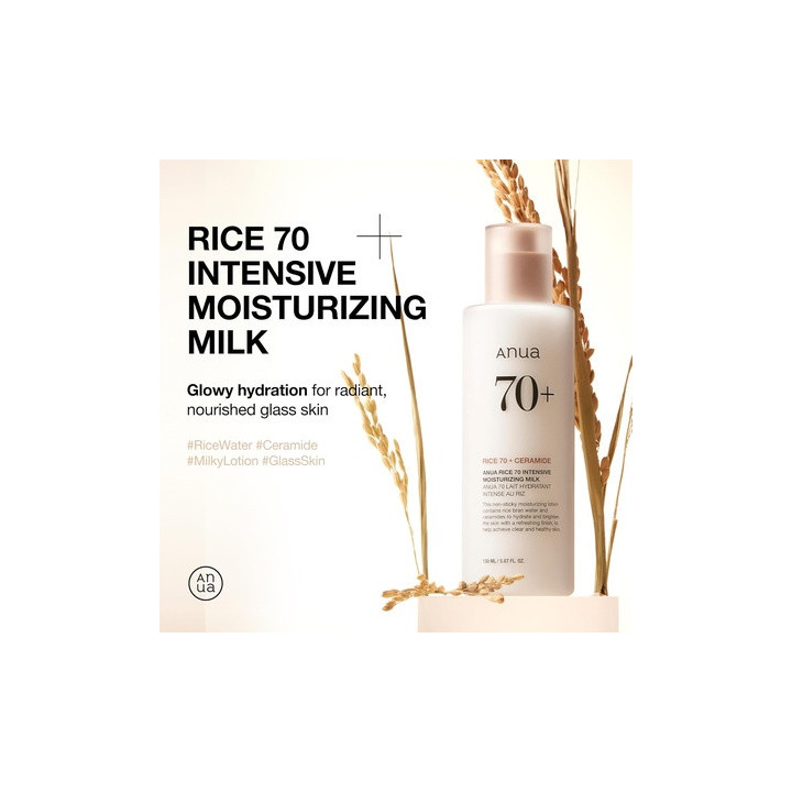Anua Rice Intensive Moisturizing Milk 150ML | Bellasoa Paris