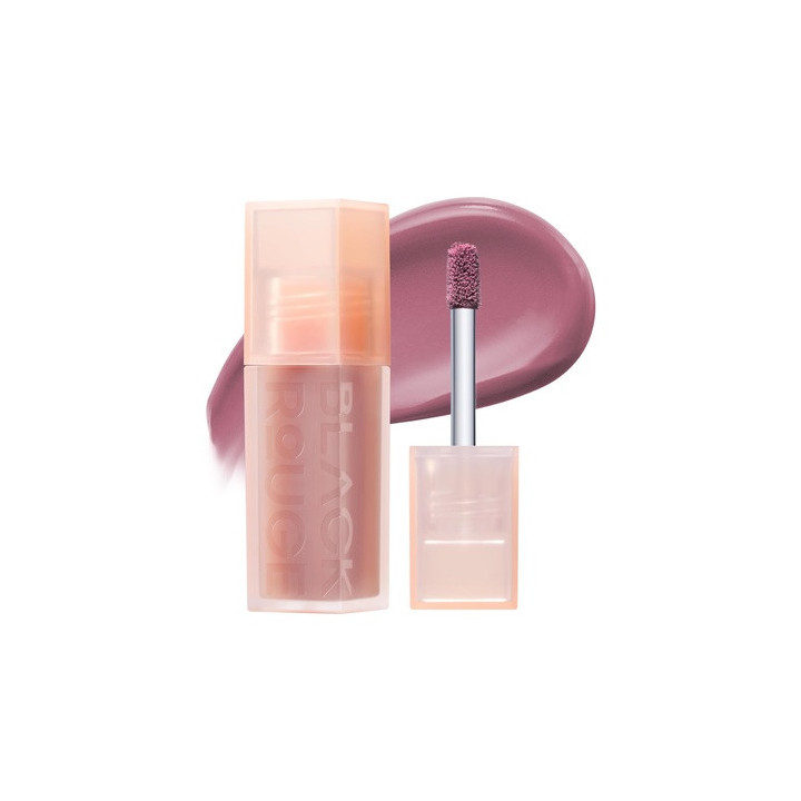 Black Rouge Double Layer Over Velvet Pale Plum | Bellasoa Paris