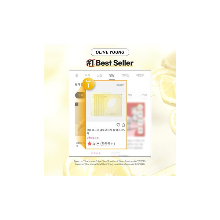 Luvum — Masque gel, 5 pièces | Bellasoa Paris