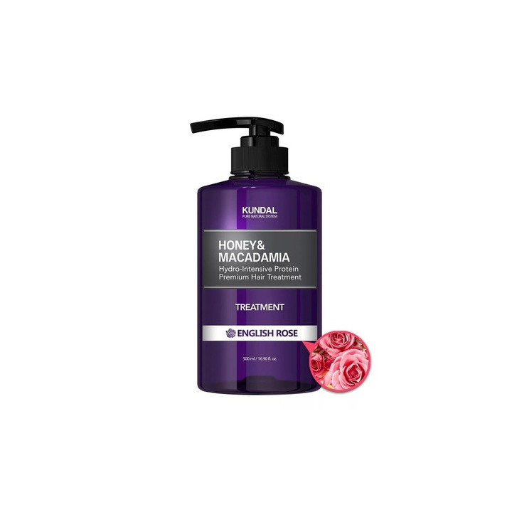 Kundal Honey&macadamia Eng Rose Treatment 500ML | Bellasoa Paris