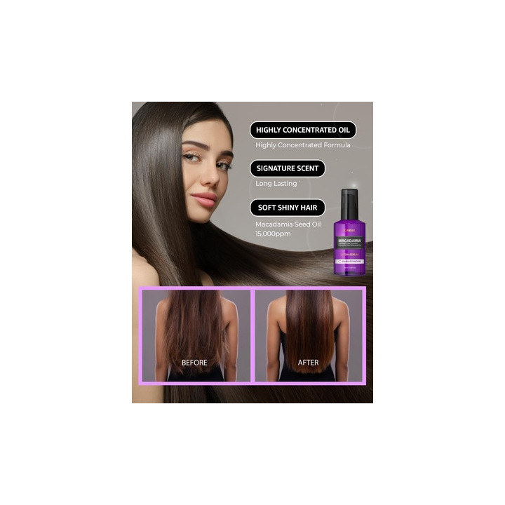 Kundal — Sérum macadamia, 100 ml | Bellasoa Paris