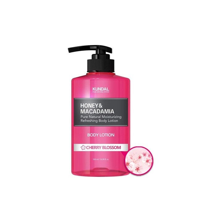 Kundal Honey&macadamia Cherry Blossom Lotion 500ML | Bellasoa Paris