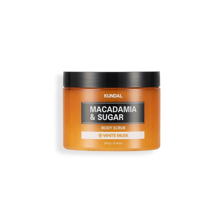 Kundal Macadamia&sugar White Musk Scrub 550G | Bellasoa Paris