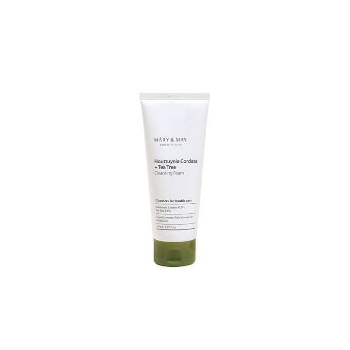 Mary&may — Mousse nettoyante tea tree, 150 ml | Bellasoa Paris