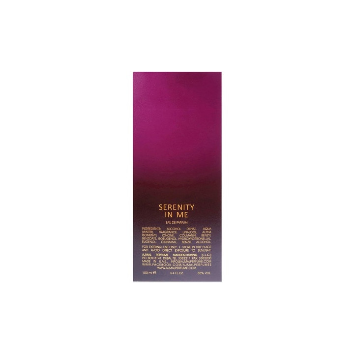 Ajmal Serenity In Me Women 100 Ml Eau De Parfum | Bellasoa Paris
