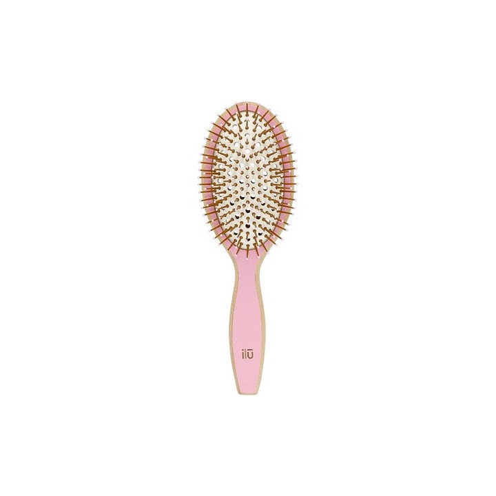 Ilu Hr Brush Bamboom Oval Large | Bellasoa Paris