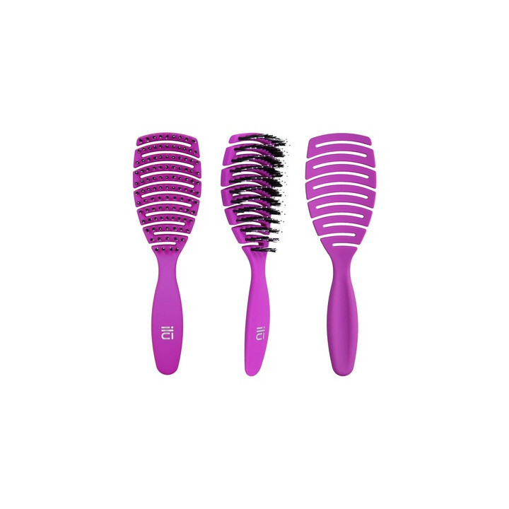 Ilu Hr Brush Easy Detangling Purple | Bellasoa Paris