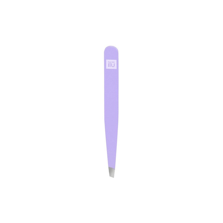 Ilu Mu Acc Tweezers Slant, Purple | Bellasoa Paris