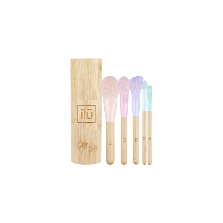 Ilu Mu Brush Bamboom 5PCS+TUBE Set | Bellasoa Paris