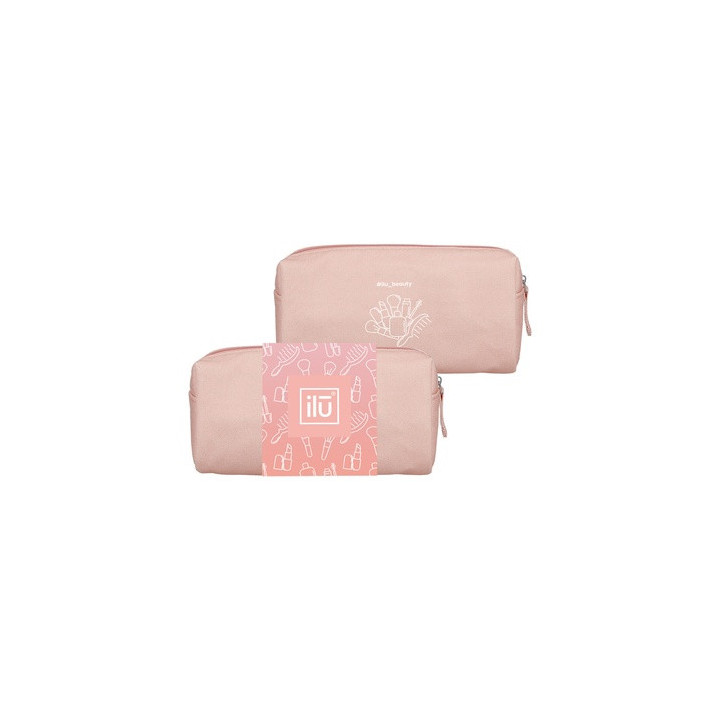 Ilu Mu Cotton Beauty Bag Orange | Bellasoa Paris