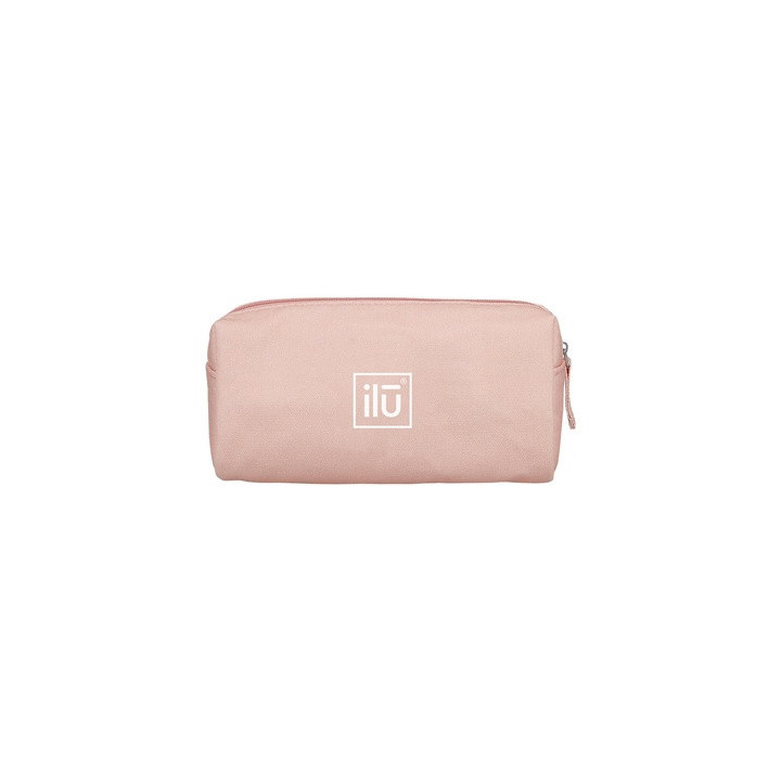 Ilu Mu Cotton Beauty Bag Orange | Bellasoa Paris