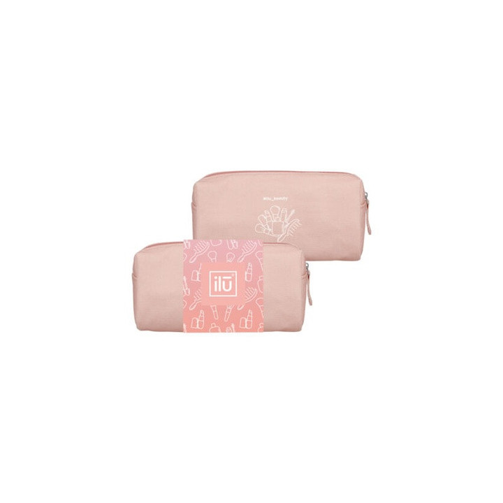 Ilu Mu Cotton Beauty Bag Orange | Bellasoa Paris