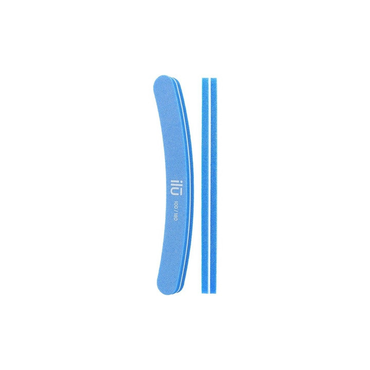 Ilu Ns Buffer Banana Blue Grid 100/180 | Bellasoa Paris