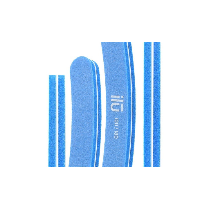 Ilu Ns Buffer Banana Blue Grid 100/180 | Bellasoa Paris